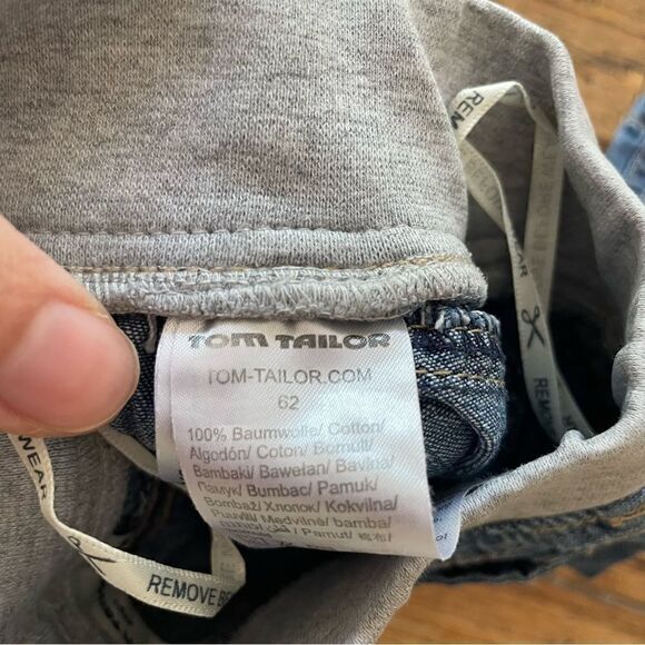 Tom Tailor Baby Girl Wide Leg Jeans Size 3 Months with Pockets - Picture 4 of 7